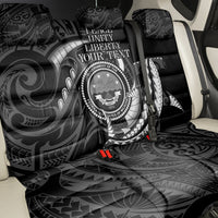 Personalised FSM Culture Day Back Car Seat Cover Hammerhead Shark Tribal 2024 LT9 - Polynesian Pride