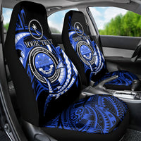 Personalised Chuuk FSM Culture Day Car Seat Cover Hammerhead Shark Tattoo 2024 LT9 - Polynesian Pride