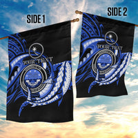 Personalised Chuuk FSM Culture Day Garden Flag Hammerhead Shark Tattoo 2024 LT9 - Polynesian Pride