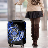 Personalised Chuuk FSM Culture Day Luggage Cover Hammerhead Shark Tattoo 2024 LT9 - Polynesian Pride