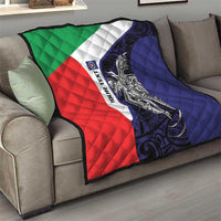 Personalised PNG Bougainville Quilt Bird of Paradise Tattoo Flag Motif LT9 - Polynesian Pride