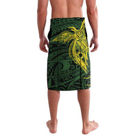 Personalised PNG Chimbu Province Lavalava Bird of Paradise Tattoo Flag Motif LT9 - Polynesian Pride