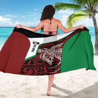 Personalised PNG East New Britain Province Sarong Bird of Paradise Tattoo Flag Motif LT9 - Polynesian Pride