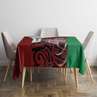 Personalised PNG East New Britain Province Tablecloth Bird of Paradise Tattoo Flag Motif LT9 - Polynesian Pride