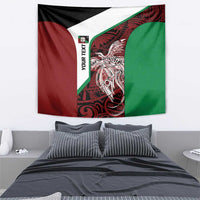 Personalised PNG East New Britain Province Tapestry Bird of Paradise Tattoo Flag Motif LT9 - Polynesian Pride