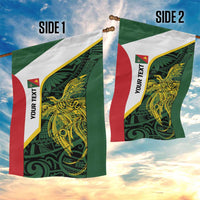 Personalised PNG East Sepik Province Garden Flag Bird of Paradise Tattoo Flag Motif LT9 - Polynesian Pride