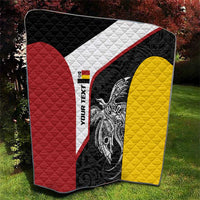 Personalised PNG Madang Province Quilt Bird of Paradise Tattoo Flag Motif LT9 - Polynesian Pride