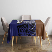 Personalised PNG Manus Province Tablecloth Bird of Paradise Tattoo Flag Motif LT9 - Polynesian Pride