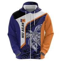 Personalised PNG New Ireland Hoodie Bird of Paradise Tattoo Flag Motif LT9 - Polynesian Pride