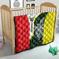Personalised PNG Oro Province Quilt Bird of Paradise Tattoo Flag Motif LT9 - Polynesian Pride