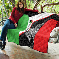 Personalised PNG Southern Highlands Province Quilt Bird of Paradise Tattoo Flag Motif LT9 - Polynesian Pride