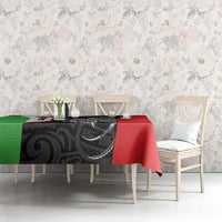 Personalised PNG Southern Highlands Province Tablecloth Bird of Paradise Tattoo Flag Motif LT9 - Polynesian Pride