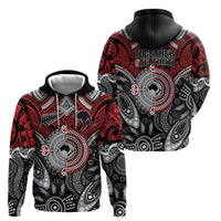 Aotearoa and Australia Hoodie New Zealand Honour The Treaty Ake!Ake!Ake! LT9 - Polynesian Pride