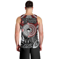 Aotearoa and Australia Men Tank Top New Zealand Honour The Treaty Ake!Ake!Ake! LT9 - Polynesian Pride