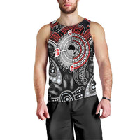 Aotearoa and Australia Men Tank Top New Zealand Honour The Treaty Ake!Ake!Ake! LT9 - Polynesian Pride