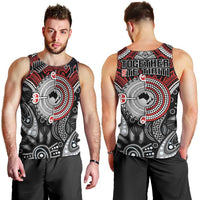 Aotearoa and Australia Men Tank Top New Zealand Honour The Treaty Ake!Ake!Ake! LT9 - Polynesian Pride