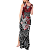 Aotearoa and Australia Tank Maxi Dress New Zealand Honour The Treaty Ake!Ake!Ake! LT9 - Polynesian Pride