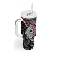 Aotearoa and Australia Tumbler With Handle New Zealand Honour The Treaty Ake!Ake!Ake! LT9 - Polynesian Pride