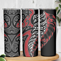 Koru Fern New Zealand Skinny Tumbler Maori Tribal Pattern LT9 - Polynesian Pride