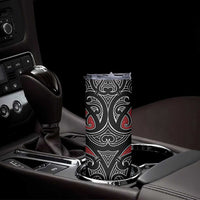 Koru Fern New Zealand Skinny Tumbler Maori Tribal Pattern LT9 - Polynesian Pride