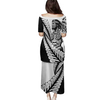 Koru Fern New Zealand Maori Tribal Warrior Family Matching Puletasi and Hawaiian Shirt LT9 - Polynesian Pride