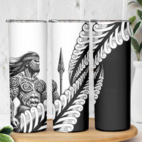 Koru Fern New Zealand Maori Tribal Warrior Skinny Tumbler LT9 - Polynesian Pride