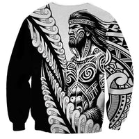 Koru Fern New Zealand Maori Tribal Warrior Sweatshirt