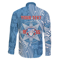 Personalised Tonga Apifo'ou College Family Matching Puletasi and Hawaiian Shirt Since 1865 Special Kupesi Pattern LT9 - Polynesian Pride