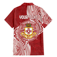 Personalised Kolisi Tonga Atele 142nd Anniversary Family Matching Mermaid Dress and Hawaiian Shirt Special Kupesi Pattern LT9 - Polynesian Pride