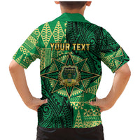 Personalised Tonga Saineha High School Family Matching Mermaid Dress and Hawaiian Shirt Since 1978 Special Kupesi Pattern LT9 - Polynesian Pride