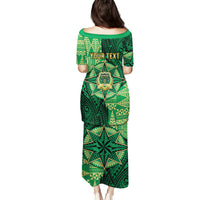 Personalised Tonga Saineha High School Family Matching Puletasi and Hawaiian Shirt Since 1978 Special Kupesi Pattern LT9 - Polynesian Pride