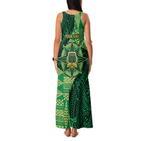 Personalised Tonga Saineha High School Family Matching Tank Maxi Dress and Hawaiian Shirt Since 1978 Special Kupesi Pattern LT9 - Polynesian Pride