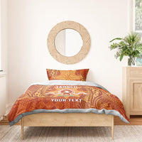 Personalised Tonga Tailulu College Bedding Set Since 1967 Special Kupesi Pattern Version 1