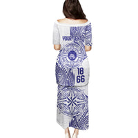 Personalised Tonga Tupou College Tolo Family Matching Puletasi and Hawaiian Shirt Since 1866 Special Kupesi Pattern LT9 - Polynesian Pride