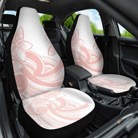 Polynesian Tribal Plumeria Lotu Tamaiti Car Seat Cover Pastel Blush LT9 One Size Blush - Polynesian Pride