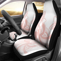 Polynesian Tribal Plumeria Lotu Tamaiti Car Seat Cover Pastel Blush LT9 - Polynesian Pride
