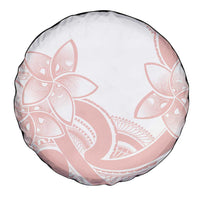 Polynesian Tribal Plumeria Lotu Tamaiti Spare Tire Cover Pastel Blush LT9 - Polynesian Pride