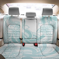 Polynesian Tribal Plumeria Lotu Tamaiti Back Car Seat Cover Pastel Cyan LT9 - Polynesian Pride