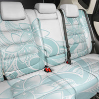 Polynesian Tribal Plumeria Lotu Tamaiti Back Car Seat Cover Pastel Cyan LT9 - Polynesian Pride