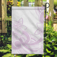 Polynesian Tribal Plumeria Lotu Tamaiti Garden Flag Pastel Mauve LT9 Garden Flag Mauve - Polynesian Pride