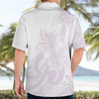 Polynesian Tribal Plumeria Lotu Tamaiti Hawaiian Shirt Pastel Mauve LT9 - Polynesian Pride