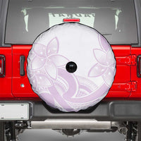 Polynesian Tribal Plumeria Lotu Tamaiti Spare Tire Cover Pastel Mauve LT9 - Polynesian Pride