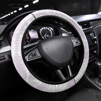 Polynesian Tribal Plumeria Lotu Tamaiti Steering Wheel Cover Pastel Mauve LT9 Universal Fit Mauve - Polynesian Pride