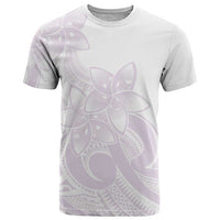 Polynesian Tribal Plumeria Lotu Tamaiti T Shirt Pastel Mauve LT9 Mauve - Polynesian Pride