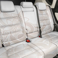 Polynesian Tribal Plumeria Lotu Tamaiti Back Car Seat Cover Pastel Nude LT9 - Polynesian Pride
