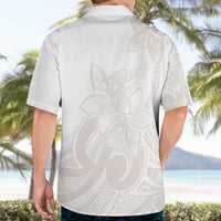 Polynesian Tribal Plumeria Lotu Tamaiti Hawaiian Shirt Pastel Nude LT9 - Polynesian Pride