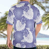 Purple Aloha Hawaii Hawaiian Shirt Monstera Hibiscus Plumeria Seamless Vibes LT14 - Polynesian Pride