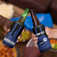 New Zealand Auckland Football Custom 4 in 1 Can Cooler Tumbler Go City of Sails Est 2025 LT14 - Polynesian Pride