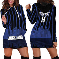 New Zealand Auckland Football Custom Hoodie Dress Go City of Sails Est 2025 LT14 - Polynesian Pride