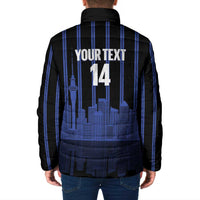 New Zealand Auckland Football Custom Padded Jacket Go City of Sails Est 2025 LT14 - Polynesian Pride
